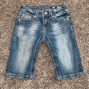 Miss Me Kids Blue Denim Shorts
